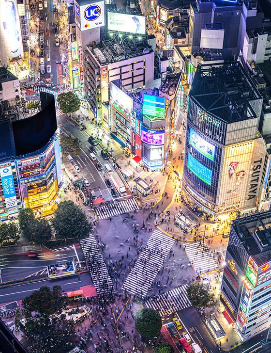 渋谷の街並み（イメージ）